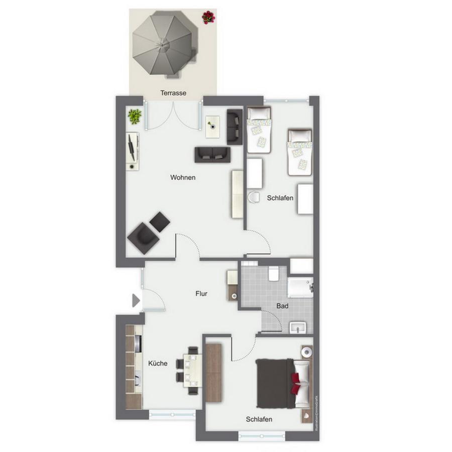 Suennslag Wohnung 087 Больтенхаген Экстерьер фото